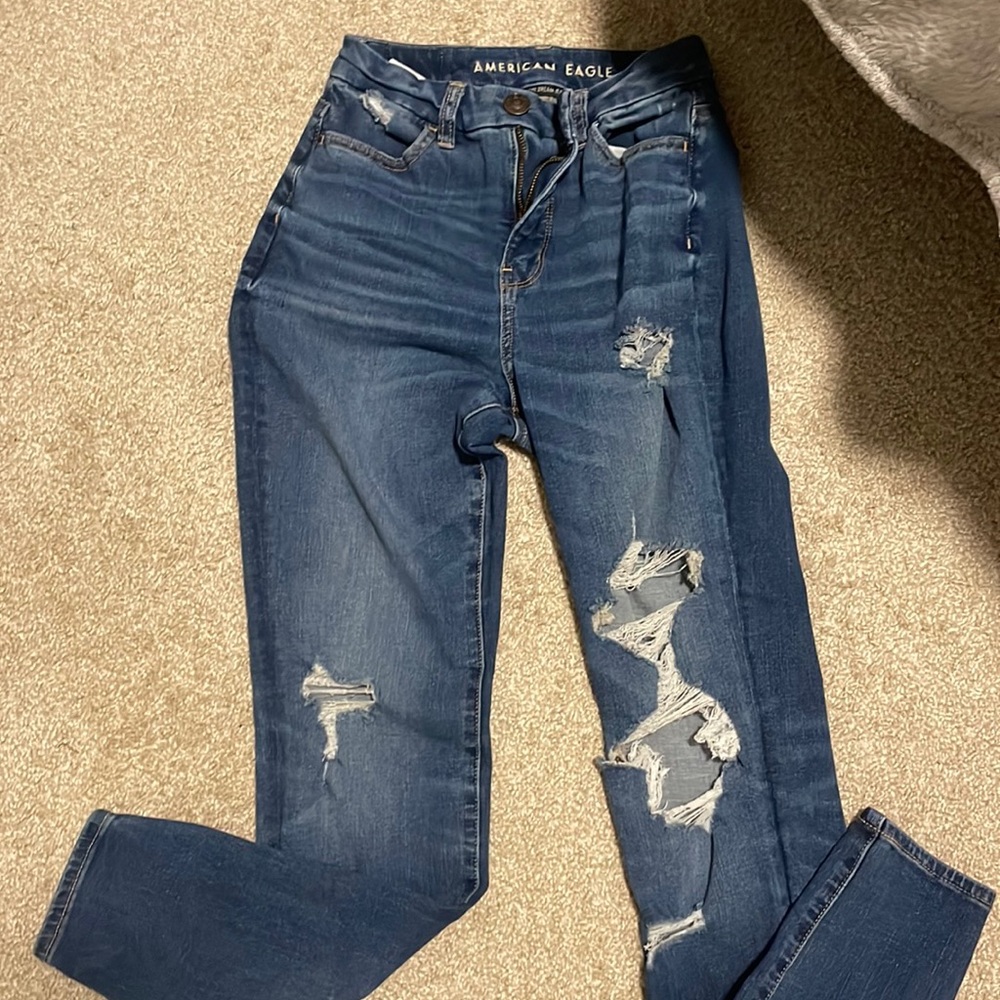 American Eagle Ripped Jeans